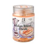LE MARCEL Italian Almond Biscotti - 120gm and Pack of 1 - Baked, Crunchy & Tasty Gourmet Snacks - Pack of 1