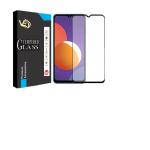 VILLA Tempered Glass for Samsung Galaxy M12 | Screen Protector Full HD Quality Edge to Edge Tempered Glass for Samsung Galaxy M12 (Black)