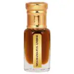 NIRVANA GRAM UDYOG Shamama-tul Amber Attar Perfume For Unisex - Pure Natural Undiluted (Non-Alcoholic) (6ml)