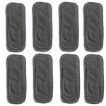 DOMENICO Washable Cloth Diapers with Insert (Pack of 8)