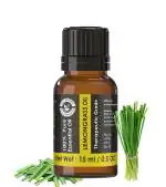 Holy Natural - The Wonder of World Lemongrass Essential Oil 15ml (with Dropper Plug), Undiluted Therapeutic Grade, Best For Hair, Skin, Diffuser & Refreshing Aroma and Aromatherapy & Super Beauty Benefits.