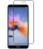 Shagya Black Tempered Glass 6D Screen Protector With Wipes Kit For Huawei Honor 7X
