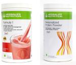 Herbalife Nutrition Formula 1 Shake Strawberry Flavor With Protein Powder Protein Shake (Set Of 2)