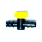 VAYAL IRRIGATIONS 16 mm Lateral Cock (Or) Lateral Valve (or) Lateral Tap | Straight Connector With Tap For Drip Irrigation Regulating And Adjusting Water Flow @ Home Gardening | Terrace Gardening | Agriculture | Horticulture | Tree Crops | Pack Of 25