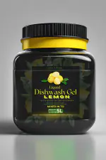 BLISS & BLUSH dish wash gel powder 500 gm Can Make Refreshing Lemon Oil | Soft on Hands 5000 ml dish wash gel