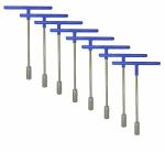 Fixkit Hex T-Socket T Spanner 7MM 8MM 9MM 10MM 11MM 12MM 13MM 14MM Set for Automobiles/Bike/Car Repair Tools Kit