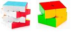 Enorme Cube Combos of High Speed 2x2x2 & 4x4x4 High Stability Magic Puzzle Cubes