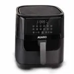 AGARO Elegant, 1800W, 6.5L, Air Fryer with 12 Preset Cooking Modes, Black