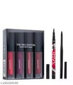 GOFLOW LIPSTICK KAJAL EYELINER COMBO