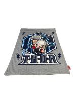 Marvel Baby Wolf Thor Ultra Soft 2 Ply Baby Blanket (75 cm X 100 cm)