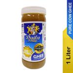 Daily Khao Pure Bengali Cow Ghee 1 Litre || Quality product of Nabadwip||Homemade style Ghee||Made with 100% cow milk|| Rich Aroma for Better Digestion and Immunity