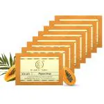 Khadi Natural Papaya Soap Pack Of 8 Soap 1000 Gm