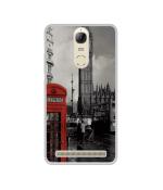 Casotec London Theme Design Printed Silicon Soft TPU Back Case Cover for Lenovo Vibe K5 Plus/Lenovo Vibe K5
