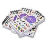 COI Daily Pocket Size Diary Notepad For Office Going Men and Women Wiro Notebook , Pack of 4