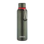 Borosil Metallic Green Stainless Steel Hydra Trek Vacuum Insulated Flask Water Bottle, 700 Ml