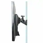 AKMOSYS Heavy Duty Computer Monitor Wall Mount arm, Full Motion Rotatable Universal TV & Monitor Wall Mount Bracket with Swivel & Tilt Adjustments