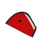 Safe-o-kid Car Safety Essential, Seat Belt Holder/Shortener For Toddlers- Red Pack of 2