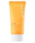 Korean A pieu Pure Block Natural Daily Sun Cream EX SPF45/PA+++ 50ml korean sunscreen for women
