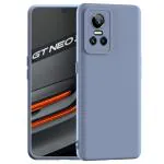Rakulo For Realme Gt NEo 3 Liquid Silicone with Camera Protection Back Cover Case (Lavander)