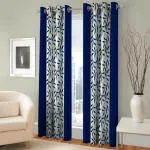 JARS Collections Set of 2 Polyester Window Curtains(4x5 ft)