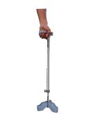 Kds Surgical Tripod crome Adjustable Height Walking Stick