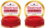 Park Daniel Beetroot Lip Balm For Lightening The Dark Lips, Lip Care For Dry And Chapped Lips, 8 G Each (Pack Of 2)