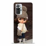 Covers Gap Redmi Note 10 Pro, Pro Max Cute Girl Polycarbonate Mobile Phone Hard Back Cover Case Stylish Designer 3D Printed For Girls And Boys