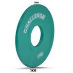 CHALLENGE Barbell 1Kg Olympic Fractional Plates ( 1kg X 02 no.)