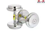 Body Tech Steel L-Key Chrome Dumbbells Set 12.5Kg