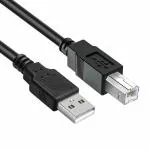 CABLES MASTER USB 2.0 Cable - A-Male to B-Male for Personal Computer, Printer (Black, 10 Meters)