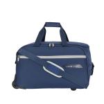 Lavie Sport Navy Unisex Sport Lino M Cabin Size 53 Cms 2 Wheel Duffle Bag For Travel