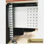 AKMOSYS VERTEBRAE (Oval) for Work Stations & Cable Organizer desks to neatly Conceal Electrical and Data Cables Separately. (Grey)
