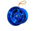 Shivsoft Fine Quality High Gloss high Speed Metal YoYo Spiner Toy (1 pcs) -Blue
