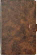 Mcase Artificial Leather, Silicon Brown Flip Cover For Samsung Galaxy Tab A 7 Inch Sm - T280, Sm - T285