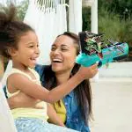 PlayVista Toy Handgun Airplane,Foam battle continuous launch, OneClick Ejection Bandook gun Revolver Model 4 Pack Airplane Foam plane, Pistol Launcher Outdoor Sports Glider Gun Toy for Kids and Boy Air Battle Gun for Children, Aeroplane for Kids Darts