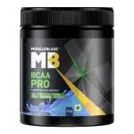 MuscleBlaze BCAA Pro, Powerful Intra Workout, with 7g Vegan BCAAs (Blue Cola, 250 g,)