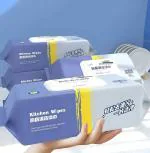 CABTY 160 Kitchen Cleaning Wipes | Wipes For Cleaning With Lid | Household Wet Wipes | Tissue | Wet Paper Towel | Kitchen Towel Wipes | Antibacterial Wet Wipes | Hygienic Wet Tissues | Hospital Grade Wipes