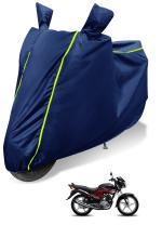 Auto Hub 100% Waterproof Bike Cover for Yamaha YZF R1 Coated, Dustproof UV Protection Custom Fit bike cover-(Blue)