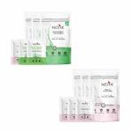 NESTA Facial Wipes Cucumber, Rose and Aloe Vera 60 Wipes 12 X 10 X 7.5 cm