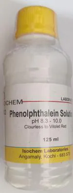 ISOCHEM LABORATORIES Phenolphthalein Solution (125ML)