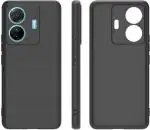 Hot Selling Back Cover for Vivo T1 44W | iQOO Z6 44W mobile back cover | Matte Finish | Silicon | Pack of: 1