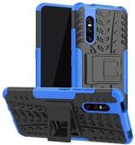 Accessories Kart Vivo V15 Pro Blue Plastic, Polycarbonate Shockproof Kickstand Back Case Cover
