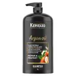 kerveaxo keratin shampoo with Argan Oil For Smoother And Shinier Hair 1L