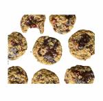 Essential Blends Organic Chocolate Cranberry Cookies, 100 G