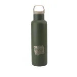 HOOM Stainless Steel Vacuum Insulated Flask Sports Water Bottle, Powder Coated with Twist Cap and a Handle, 600ml