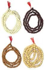 Spherulemuster Wooden Chandan Jap Malas,Multicolor