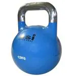 USI UNIVERSAL THE UNBEATABLE Kettlebells, Kettlebell for Fitness, Kettlebell for Home Gym, CKB Competition Kettlebell with Steel Hollow Construction, Textured Wide Handle & Wide Base (12kg)