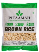 Pitaamah Brown Rice - 5kg - Unpolished Rice - Aromatic Rice - Long Grain Chawal - Gluten Free