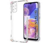 MULTRONICS Samsung Galaxy A23 4G A23 5G Transparent Silicone Back Cover