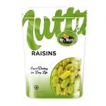 Mr. Nuttz 200g, Raisins , Kishmish, Dry Fruits, Green Raisins 200g
